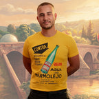 T1E1 Recuerde Que... - Camiseta Amarilla Diseño Cartel Vintage Marmolejo - Mutantu Original