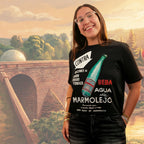 T1E1 Recuerde Que... - Camiseta Negra Diseño Cartel Vintage Marmolejo - Mutantu Original