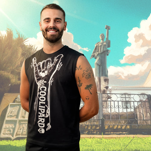 Camiseta Negra T1E04 COOLIPARD💀 - Orgullo Culipardo - Mutantu Original