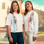 Camiseta y Sudadera T1E05 DIOSA HIGEA - Icono Balneario Marmolejo - Mutantu Original