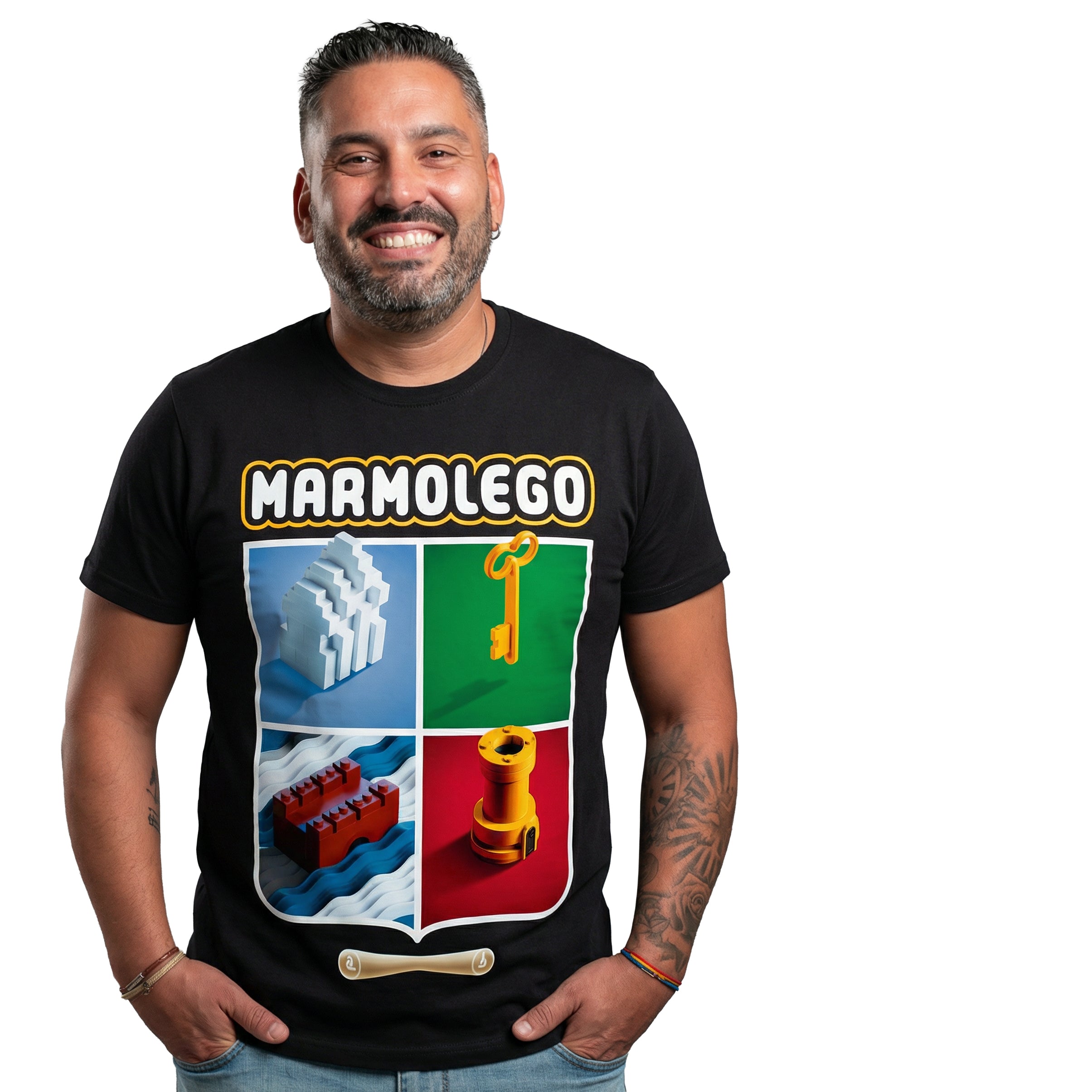 Camiseta T1E06 MARMOLEGO -  Culiparda - Algodón 100% - Mutantu Original