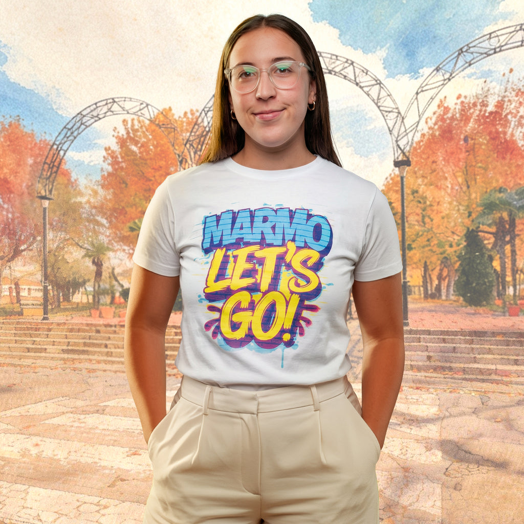 Camiseta Color T1E09 MARMOLET'S GO - Estilo Graffiti Culipardo - Mutantu Original