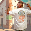 Detalle trasero Camiseta Oversize T1E11 ESQUINA LOS SOLISES - Dicho Típico Marmolejo - Mutantu Original