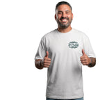 Frontal Camiseta Oversize T1E11 ESQUINA LOS SOLISES - Dicho Típico Marmolejo - Algodón 100% - Mutantu Original